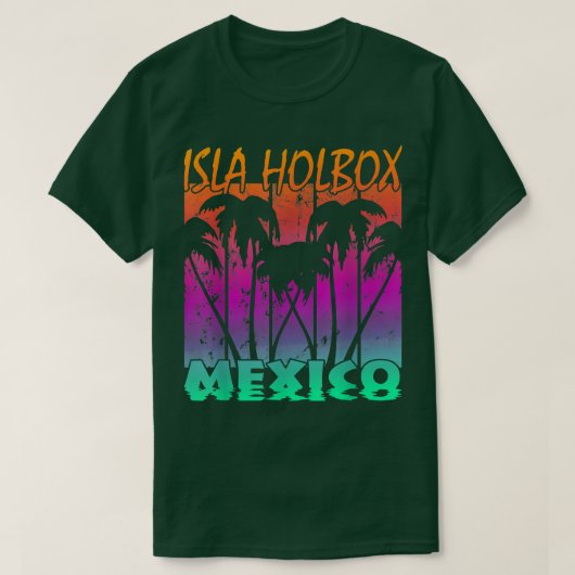 Isla Holbox Mexico  T-shirt (Design voorkant)