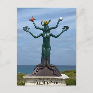 Isla Mujeres Briefkaart van Maya Vishnu