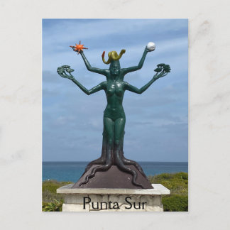 Isla Mujeres Briefkaart van Maya Vishnu