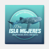 Isla Mujeres (DD2) Magneet (Voorkant)
