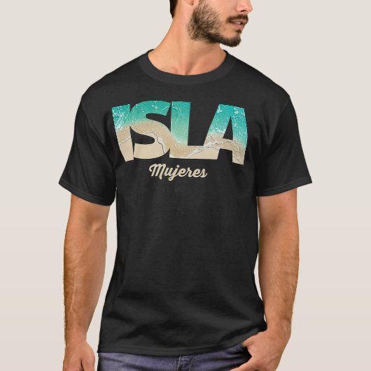 Isla Mujeres Meico, Beach Vibes Beaches T-shirt (Voorkant)