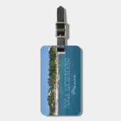 Isla Mujeres, Mexico Bagagelabel (Voorkant verticaal)