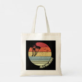 Isla Mujeres Mexico Beach Vacation Souvenir Tote Bag (Achterkant)