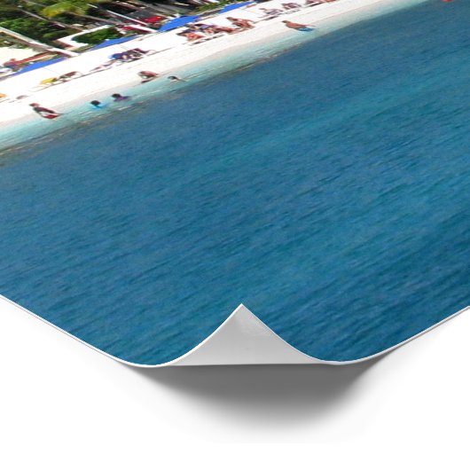 Isla Mujeres, Mexico Poster (Hoek)