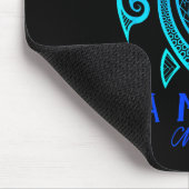 Isla Mujeres Mexico Sea Turtle Tie Dye Hibiscus Va Muismat (Hoek)