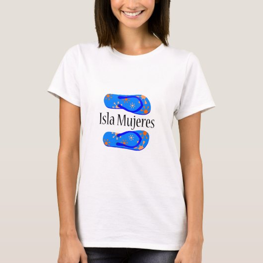 Isla Mujeres Mexico T-shirt (Voorkant)
