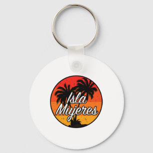 Isla Mujeres Vakantie Reis Souvenir Gift Sleutelhanger