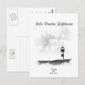 ISLA PANCHA LIGHTHOUSE, SPANJE BRIEFKAART (Voorkant / Achterkant)