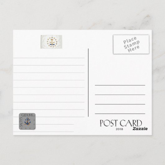 ISLA PANCHA LIGHTHOUSE, SPANJE BRIEFKAART (Achterkant)