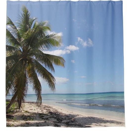 Isla Saona Caribbean Paradise Beach Shower Curtain Douchegordijn (Voorkant)