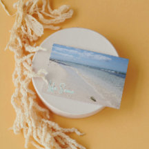 Isla Saona - Caribisch strand met zeeschelp