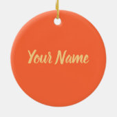 Isla Saona Caribische Dominicaanse Republiek Retro Keramisch Ornament (Achterkant)