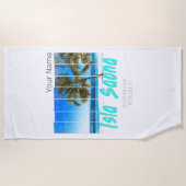 Isla Saona Dominicaanse Republiek Strand Design Strandlaken (Voorkant)