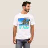 Isla Saona Dominicaanse Republiek Strand  Design T-shirt (Voorkant volledig)