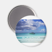 Isla Saona - República Dominicana Magneet (Voorkant / Achterkant)