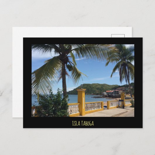 Isla Taboga Briefkaart (Voorkant / Achterkant)