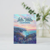 Isla Vista California Santa Barbara Goleta Kaart (Staand voorkant)