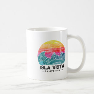 Isla Vista Surfen Golven Strand Retro Californië Z Koffiemok