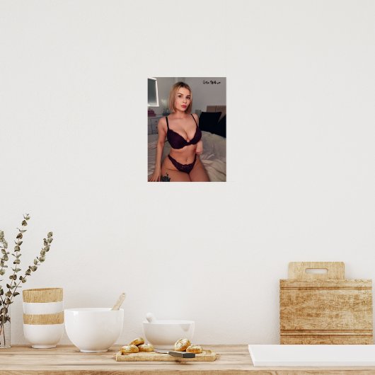 Isla White Poster (Keuken)