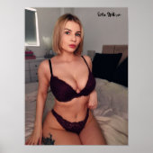 Isla White Poster (Voorkant)