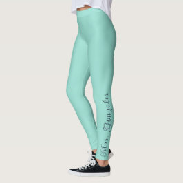 Isla Zee Glas & Middennacht Navy Kust Bruiloft van Leggings