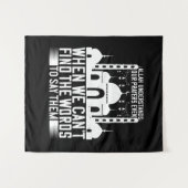 Islam - Allah begrijpt onze gebeden Wandkleed (Voorkant (horizontaal))