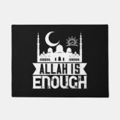 Islam - Allah Is Enough Deurmat (Voorkant)