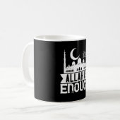 islam - Allah is genoeg Koffiemok (Voorkant links)