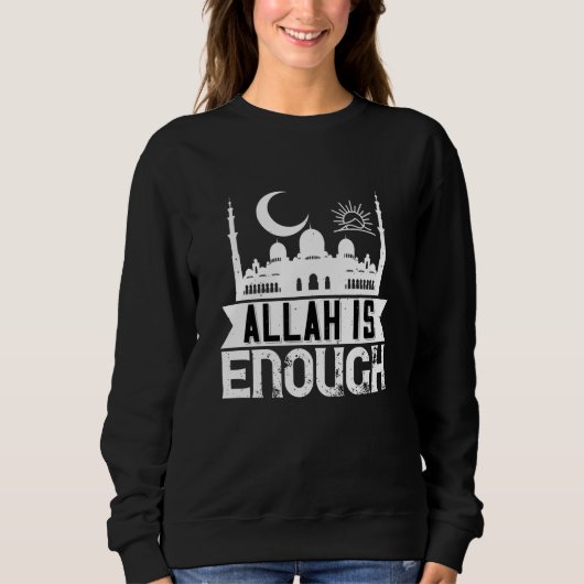 islam - Allah is genoeg Trui (Voorkant)