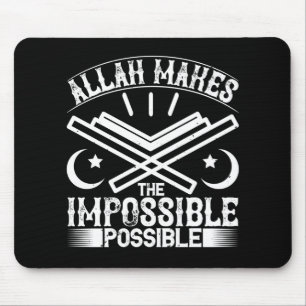 Islam - Allah maakt onmogelijk mogelijk Muismat