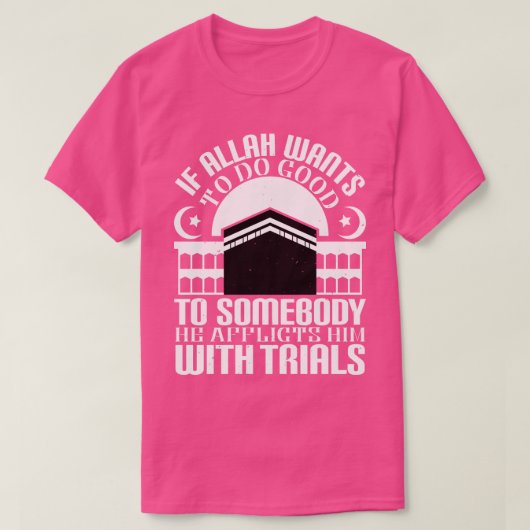 Islam als Allah wil goed doen T-shirt (Design voorkant)