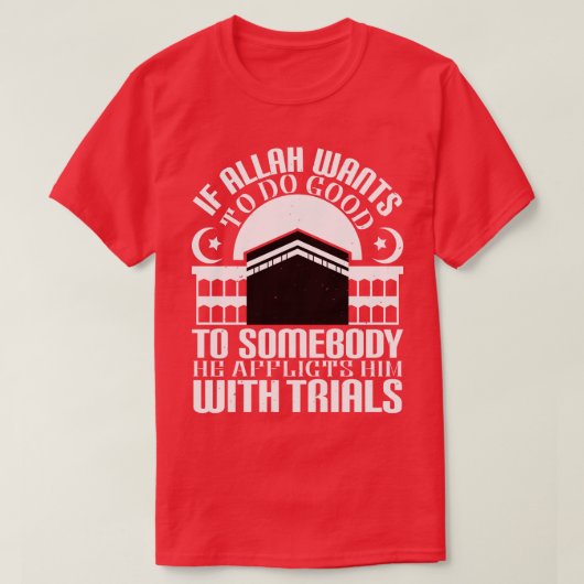 Islam als Allah wil goed doen T-shirt (Design voorkant)