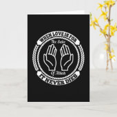 islam als liefde voor Allah is Kaart (Gele Bloem)