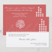 Islam aqiqah aqeeqah uitnodiging bismillah (Voorkant / Achterkant)