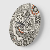 Islam Arabisch Majolica Tegels Patchwork Grote Klok (Hoek)