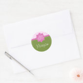 Islam Bismillah polka stip naam ster Ronde Sticker (Envelop)