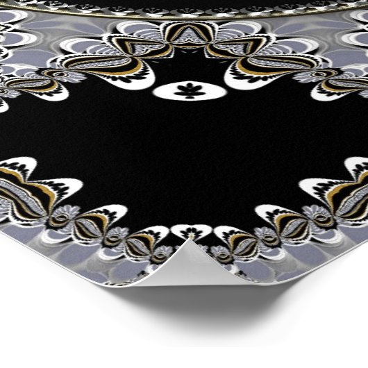 Islam Blessings Arabic Calligraphy Poster (Hoek)