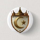 Islam Crest Knop / Speldje (Voorkant)