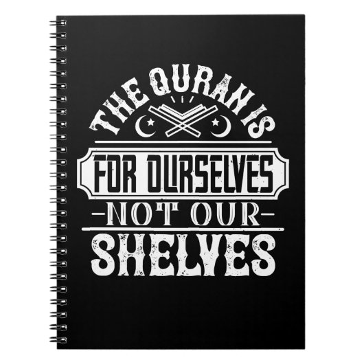 islam - de Koran is voor ons Notitieboek (Voorkant)