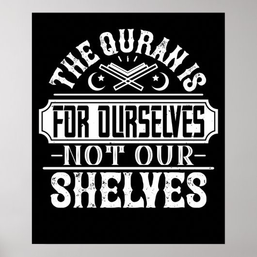 Islam - De Koran is voor onszelf Poster (Voorkant)