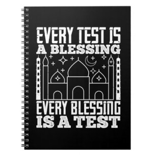 Islam - Elke test is een zegen Notitieboek