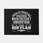 Islam - Faith Is Trusting God Deurmat (Voorkant)