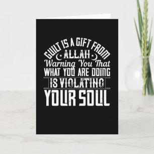 islam - gif is een cadeau van allah kaart