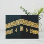 Islam Islamic Hajj Eid al Fitr Adha Mubarak Arabis Kaart (Staand voorkant)