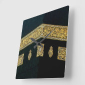 Islam Islamic Hajj Eid al Fitr Adha Mubarak Arabis Vierkante Klok (Hoek)