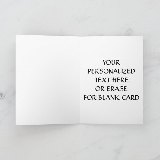 Islam Islamitisch Moslim Arabisch Calligrafie Hadj Kaart (Binnen)