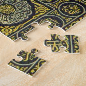 Islam Islamitische Arabisch Calligrafie Hajj Kaaba Legpuzzel (Zijkant)