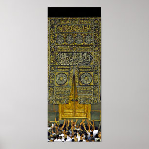Islam Islamitische Arabisch Calligrafie Hajj Kaaba Poster