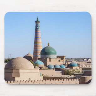 Islam Khodja Minaret & moskee - Khiva, Oezbekistan Muismat