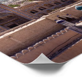 Islam Khodja-moskee en citadel Kunya-ark - Khiva Poster (Hoek)